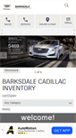 Mobile Screenshot of barksdalecadillac.com